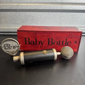 Blue Microphones Baby Bottle Studio Condenser Microphone  Black Voice - Picture 1 of 10