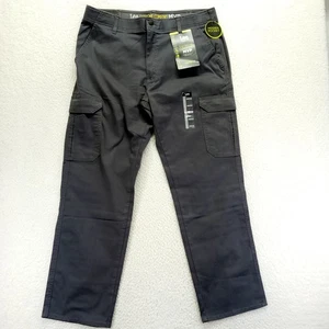 Lee Performance Series Mens Straight Fit Extreme Comfort Cargo Pants 36x32 Gray - Picture 1 of 9