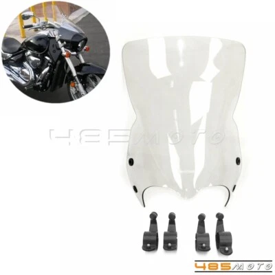 Front Windshield Windscreen Fit For Suzuki Boulevard M109R M109R Boss 2006-2022 - Image 1 of 4