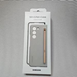 SLIM S PEN Case for SAMSUNG Galaxy Z Fold5 SAND (EF-OF94P) Genuine BEIGE GRAY - Picture 1 of 6