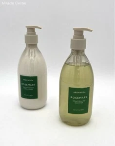 Aromatica Rosemary Scalp Scaling Shampoo & Conditioner Vegan Hair Care Gift Set - Picture 1 of 5