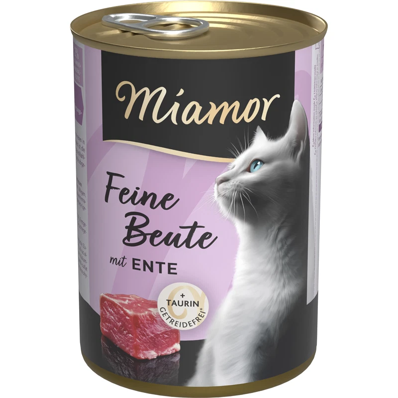 Miamor Dose Feine Beute Ente 12 x 400 g - Bild 1 von 1