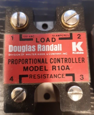 Douglass Randall Kidde R10A proportional controller Solid State Relay SSR - Image 1 of 3