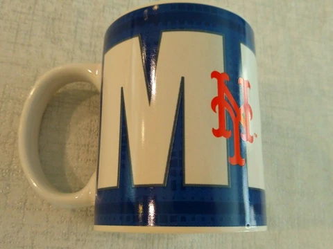 MLB NEW YORK METS MUG 16 OZ CERMAIC Cover