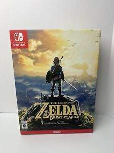 Zelda Breath Of The Wild Nintendo Switch Special Edition Complete In Box CIB