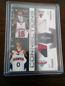 2009-10 Panini Prestige Connections Jeff Teague James Johnson #6 Rookie /10