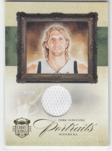 2009-10 Court Kings DIRK NOWITZKI JERSEY /299 PORTRAITS DALLAS MAVERICKS