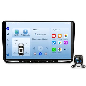 Android Radio 6+128GB für Golf 5 6 Plus Passat Tiguan Touran Navi Carplay DAB+ - Bild 1 von 15