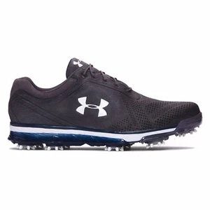 New Men's Under Armour Tempo Tour Golf Cleats Grey 1270205-241 MSRP $220 Sz 7 - Picture 1 of 10