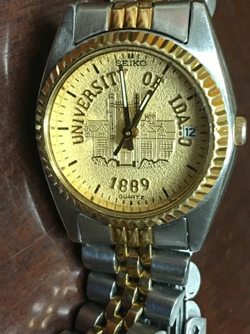 University of Idaho Vandals Vintage 1889 Dress Formal Watch SEIKO Quartz (Lady) Cover