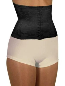 Cortland Shapewear  VENUS Long Torso High Waist Black Waist Cincher  Size 48/9XL - Picture 1 of 4