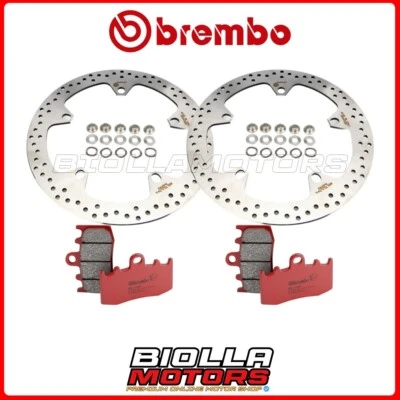 KIT PASTIGLIE + DISCHI BREMBO BMW R 1200 RT 1200 2009 ANTERIORE [SA - Fisso] 2x0 Foto 1 de 4