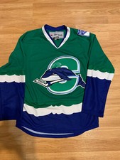 Reebok Connecticut Whale AHL Hockey Jersey Rangers Hartford Wolf Pack Green S