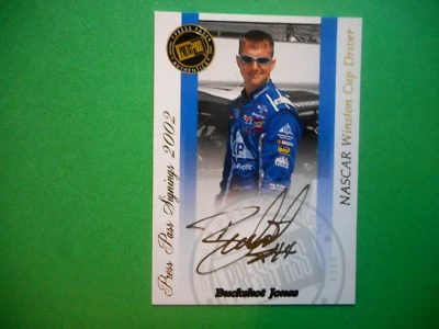 Buckshot Jones 2002 PP SIGNINGS Yesterday Today & Tomorrow Auto Card SER#/50 - Image 1 of 3
