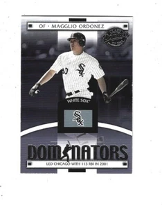 2001 Donruss Class of 2001 Dominators #DM20 Magglio Ordonez WHITE SOX - Picture 1 of 1
