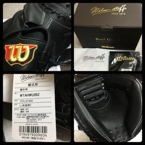 Wilson Staff Baseball Glove Catcher Mitt RH Black WTAHWU2BZ Made in Japan New - Picture 1 of 10
