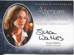 Vampire Diaries Season 3 Autograph Card A15 Susan Walters as Carol Lockwood