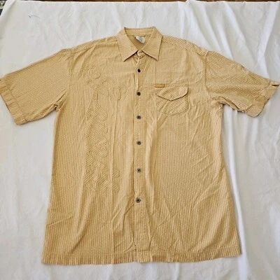 G-Unit Heavyweight Tools of the Trade Sz Mens  Large Button Short Sleeve Shirt - Image 1 of 4