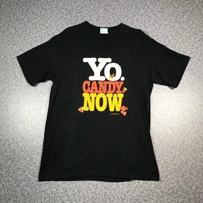 Camiseta de hombre YO CANDY NOW vintage años 90 grande | puntada única  Foto 1 de 4