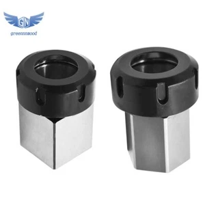 ER-32 ER-40 Vierkant Sechskant Spannzangenblock Spannfutter Halter für CNC Drehmaschine Graviermaschine - Bild 1 von 7