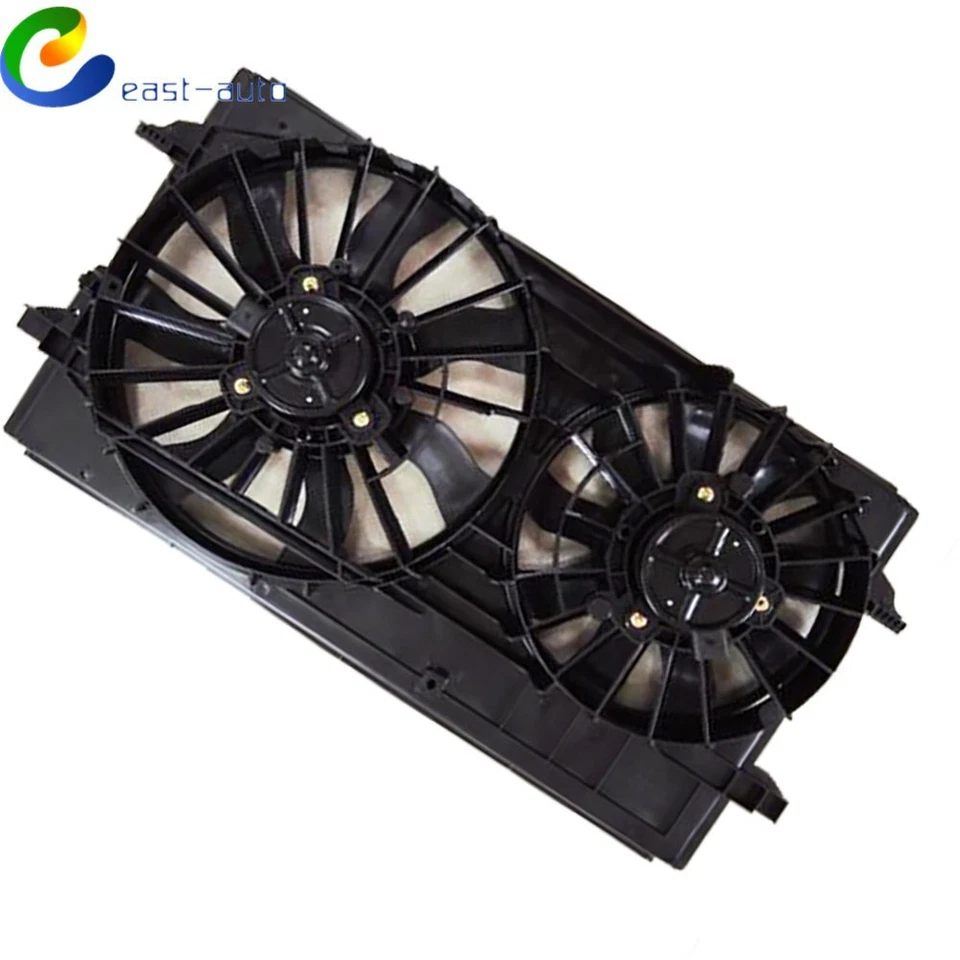Ventilador de refrigeração do radiador para 2005-2010 Pontiac G6 para 2004-07 2008 Chevrolet Malibu - Imagem 1 de 4