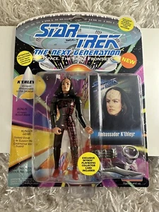 SEALED Vintage Star Trek The Next Generation K'ehleyr 1993 Playmates with card - Picture 1 of 3