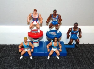 Vintage American Gladiators/British Gladiators Figuren und Turnier Spielset - Bild 1 von 10