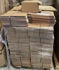25x Cardboard Boxes Single Wall - Royal Mail Small Parcel - 230mm x 150 x 260 - Picture 1 of 5
