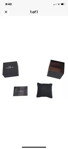 BRAND NEW AUTHENTIC COACH WATCH GIFT BOX INCLUDING WATCH PILLOW & COACH BOOKLET - Picture 1 of 1