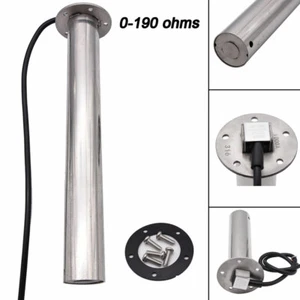Marine Boat Truck Black Water Holding Sewage Tank Level Sensor 0-190ohms 304SS   - Picture 1 of 21
