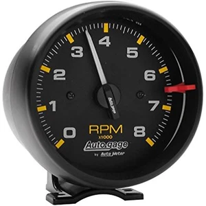 Autometer Autogage Black 8,000 RPM Pedestal Mount Tachometer - Picture 1 of 1