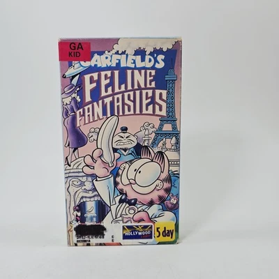 Garfield's Feline Fantasies VHS (1993) CBS/Fox Video – Classic Animated Special — 第 1/4 张图片