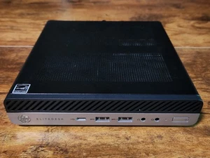 HP EliteDesk 705 G4 Ryzen 5 Pro 2400G 8GB 256GB-NVMe Wifi/BT W11P 90 Watt Adapter - Bild 1 von 7
