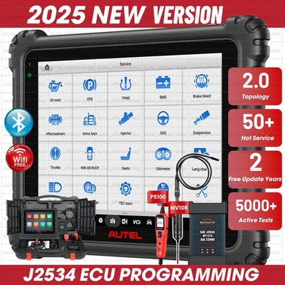 ⭐⭐⭐⭐⭐ 【2-YEAR UPDATING】2025 Autel MaxiSys ULTRA Lite ECU Programmer Topology 2.0 - Imagem 1 de 4