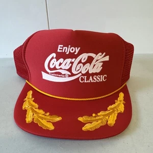 Vintage Scrambled Eggs Coca Cola Trucker SnapBack Hat - Picture 1 of 7