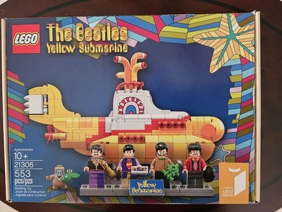 LEGO Ideas 21306 The Beatles Yellow Submarine 2016 Set 553pcs NEW Sealed Retired - Image 1 of 4