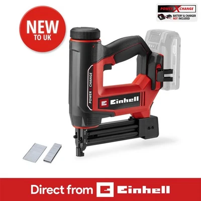 Einhell Cordless Brad Nailer Stapler 18V PXC Nail Gun TE-CN 18/32 Li BODY ONLY