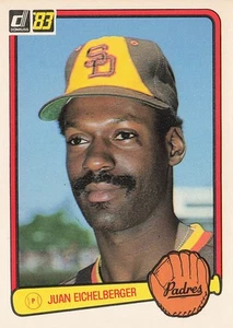 1983 Donruss #422 Juan Eichelberger - Picture 1 of 2