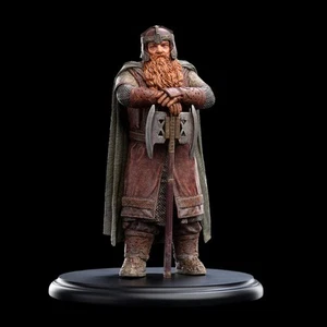Weta El Señor de los Anillos El Hobbit Enano GIMLI Miniatura Estatua Figura Modelo - Imagen 1 de 8