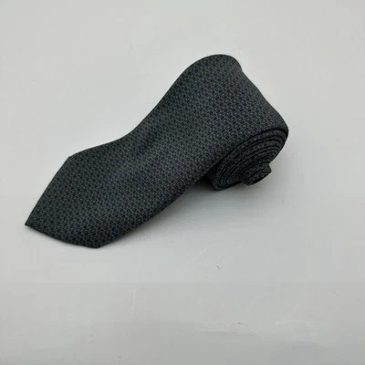 Corbata Jaeger Hombre Verde Geométrica 100% Seda 3 x 57 T3 Foto 1 de 4