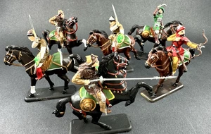 Italeri Saracen 6 Warriors Painted Horses XIth Century Crusade 54mm 6845 - Picture 1 of 11