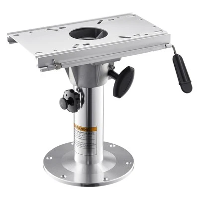 Boat Seat Pedestal 13.39-19.2 Inches Height Adjustable Boat Seat Mount w/Slide - Image 1 of 4