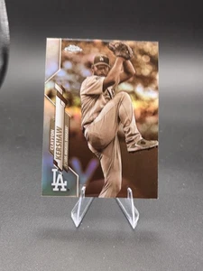 2020 Topps Chrome - Clayton Kershaw #122 Sepia Refractor - Picture 1 of 2