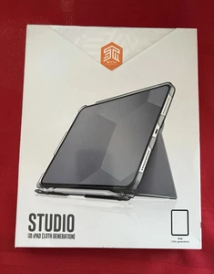 New In Box STM Studio 10th Gen iPad Case - Gray -Free Shipping -Studio For IPad - Picture 1 of 1