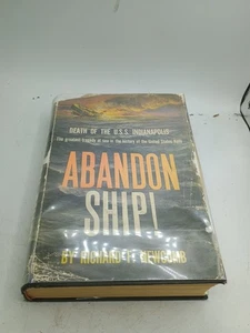 Abandon Ship! - Death of the U.S.S. Indianapolis - Richard Newcomb -HB/DJ - Imagen 1 de 11