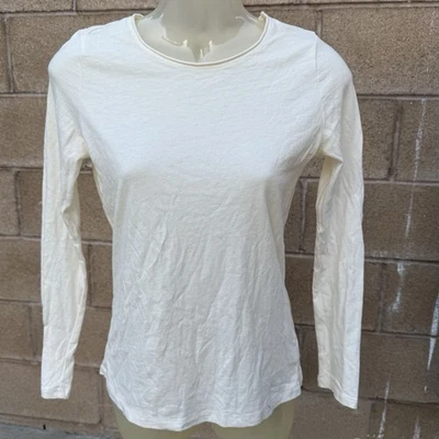 CAMISA MANGA LARGA MARFIL BLANCO ROTO LISO PLACE NIÑAS XL 14 EXTRA GRANDE Foto 1 de 4