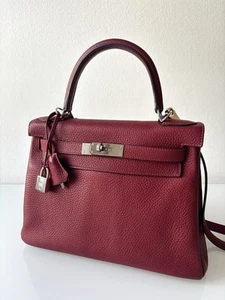 Hermes Kelly 28 Togo Leder Handtasche Hermes Kelly Handbag - Bild 1 von 24