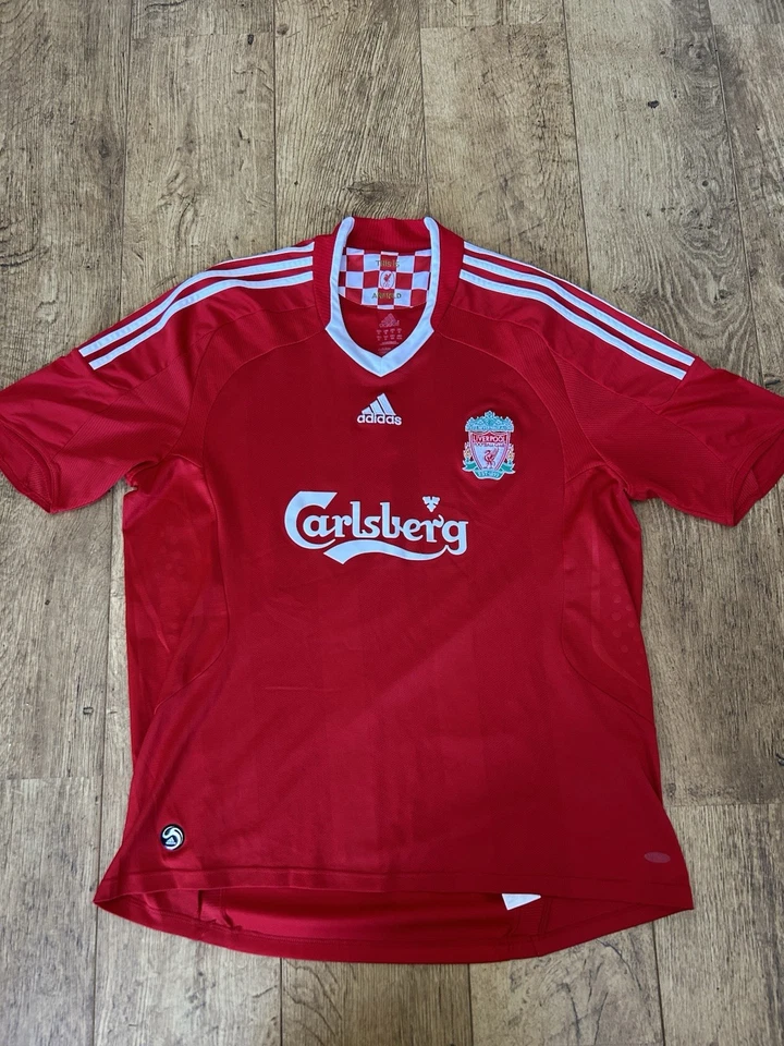 Liverpool Adidas 2008/2010 Home Football Shirt (Torres #9) XL - Image 1 of 4