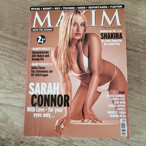 MAXIM : April 2002 - SARAH CONNOR - Bild 1 von 3