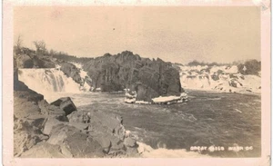 Washington DC RPPC Real Photo Great Falls 1910 - Picture 1 of 2